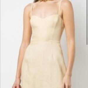 Reformation Roarke Linen dress